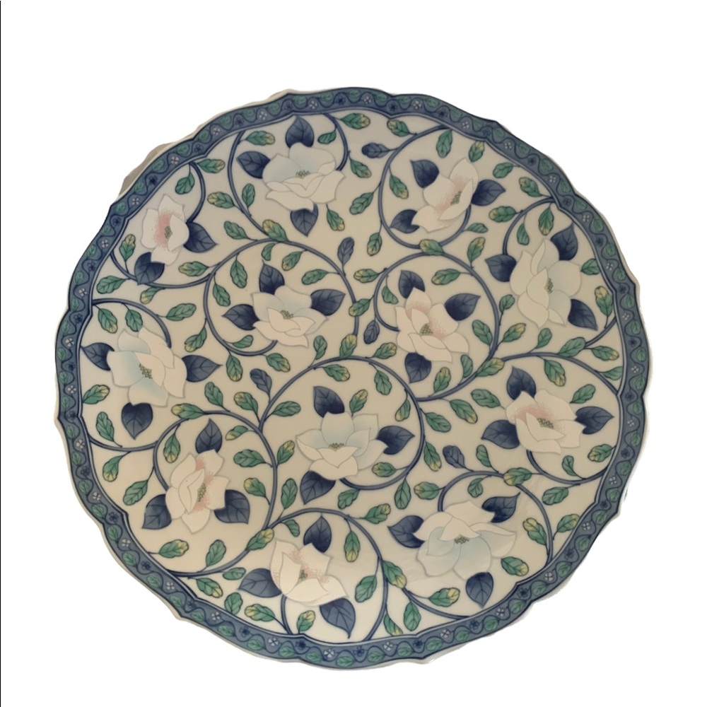 Maebata Mitsukoshi Japanese vintage decorative / china plate NWT